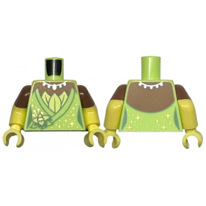 LEGO® Torso Female Dress with Flower