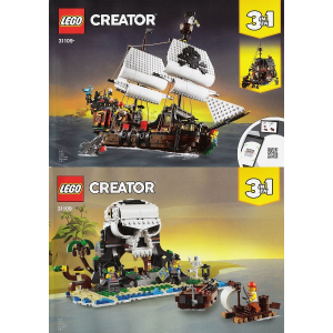 LEGO® Notice - Papier Set 31109 Creator Pirate