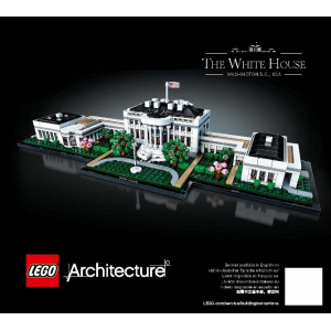 LEGO® Notice - Papier Set 21054 La Maison Blanche