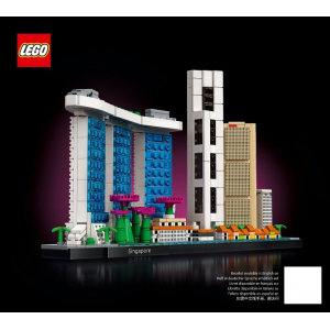 LEGO® Notice - Papier Set 21057 Singapour