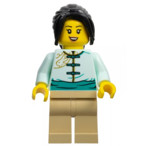 LEGO® Mini-Figurine Femme Tenue Nouvel An Chinois