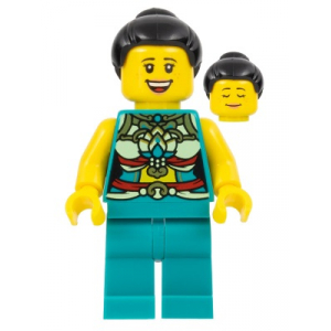 LEGO® Mini-Figurine Femme Tenue Nouvel An Chinois