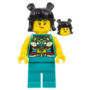 LEGO® Mini-Figurine Femme Musicienne Parade Nouvel An