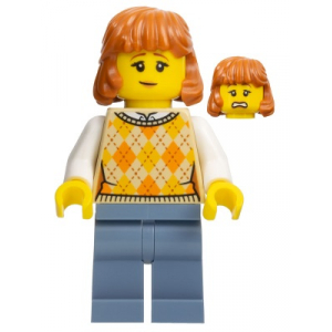 LEGO® Mini-Figurine Femme Parade Nouvel An Chinois