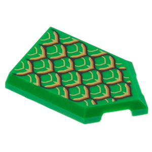 LEGO® Tile Modified 2x3 Pentagonal with Scales