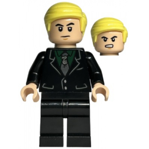 LEGO® Minifigure Draco Malfoy Black Suit Slytherin Tie