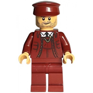 LEGO® Train Conductor Medium Tan Head Harry Potter
