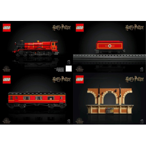 LEGO® Notice Instructions Harry Potter Poudlard Train