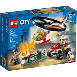 LEGO® Set 60248 Helicoptère Quad Pompier Incendie