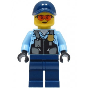 LEGO® Mini-Figurine Homme Police - Sécurité