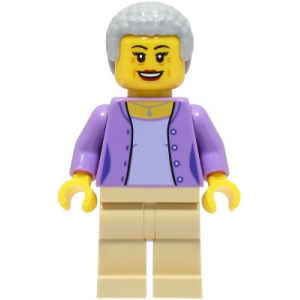 LEGO® Mini-Figurine Femme Mamie