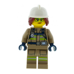 LEGO® Minifigure Fire Fighter Female Freya McCloud