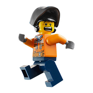 LEGO® Welder Male Orange Safety Jacket