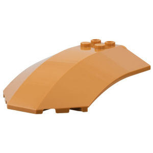 LEGO® Windscreen 8x6x2 Curved