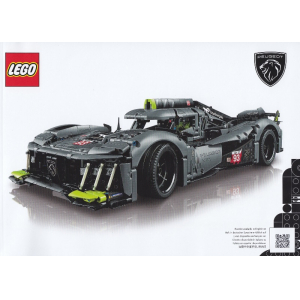 LEGO® Instructions Technic Model Race Peugeot 9x8
