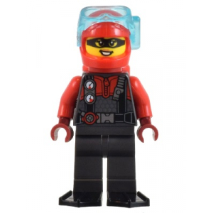 LEGO® Police Crook Female Minifigure