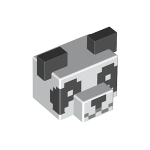 LEGO® Mini-Figurine Tête Panda Minecraft