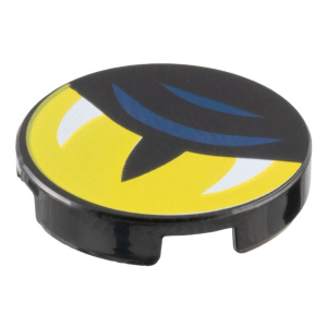 LEGO® Tile Round 2x2 with Bottom Stud Holder with Yellow