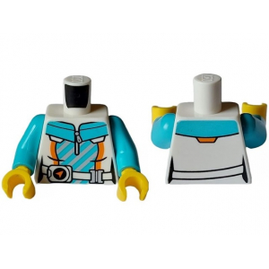 LEGO® Torso Jacket over Medium Azure Shirt
