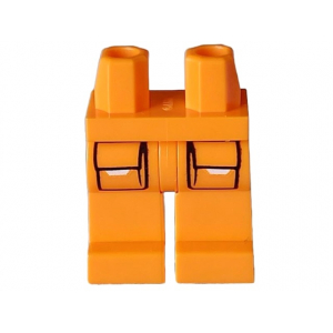 LEGO® Hips and Legs with Black Pockets Outline