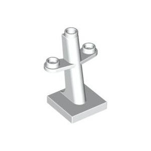 LEGO® Boat Mast 2x2x3 Inclined with Stud on Top and Two Side
