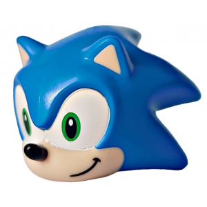 LEGO® Tête Mini-Figurine Sonic - Jeux Vidéos