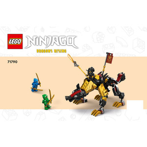 LEGO® Notice Papier Set 71790 Ninjago