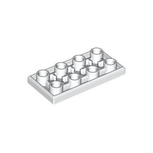 LEGO® Plate Lisse 2x4 inversée Avec 8 Tenons Creux