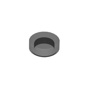 LEGO® Plate Lisse Ronde 1x1 (Transparent Noir 2024)