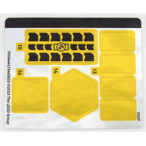 LEGO® Sticker Sheet for Set 42158 Sheet 2 Mirrored