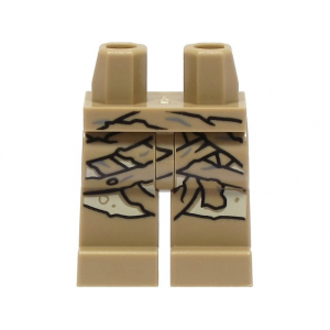 LEGO® Hips and Legs with Tan Knees and Mummy Wrappings