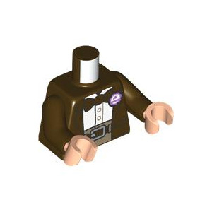 LEGO® Mini-Figurine Torse Imprimé Costard Cravate (AM)