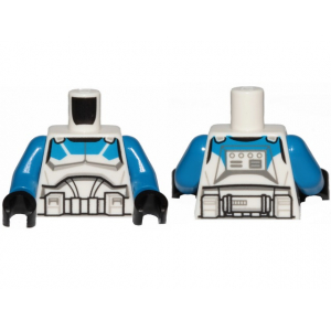 LEGO® Torso SW Armor Clone Jet Trooper with Blue 501