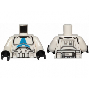 LEGO® Torso Sw Armor Clone Trooper with Blue 501 ST