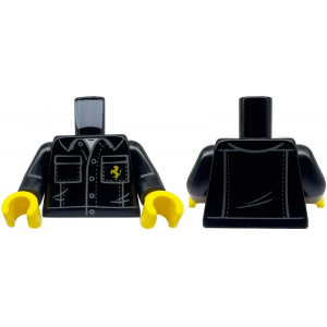 LEGO® Mini-Figurine Torse Logo Ferrari (AR)