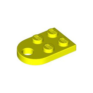 LEGO® Plate 2x3 - Arrondie et Passage Pour Connecteur