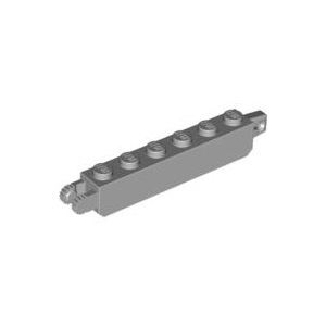 LEGO® Hinge Brick 1x6 Locking with 1 Finger