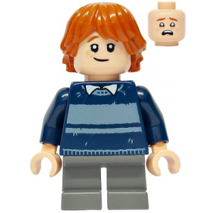 LEGO® Ron Weasley Dark Blue Striped Sweater