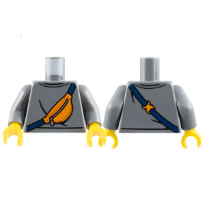 LEGO® Torso Sweater and Orange Sling Bag