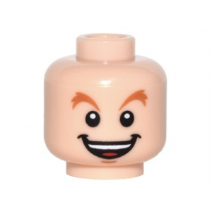 LEGO® Mini-Figurine Tête Homme Sourire (1G)