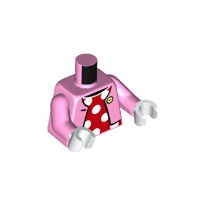LEGO® Mini-Figurine Torse Cravate - Pois (AU)