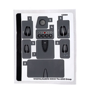 LEGO® Autocollant - Stickers Set 76915 Speed