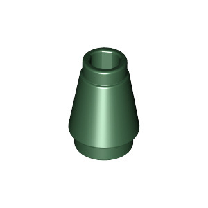 LEGO® Cone 1x1 with Top Groove