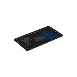 LEGO® Plate 6x12 Impirmée Star-Wars Droideka