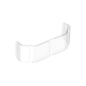 LEGO® Glass for Train Front 2x6x2