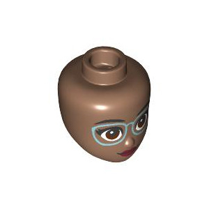LEGO® Mini-Figurine Tête Friends Femme Lunettes (E)