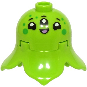 LEGO® Mini-Figurine City Alien - Halloween