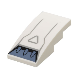 LEGO® Tuile 4x2 Imprimée Logo Triangle - Jambes