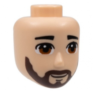 LEGO® Mini-Figurine Tête Friends Barbe (F)