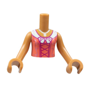 LEGO® Mini-Figurine Friends Torse Fille (P)